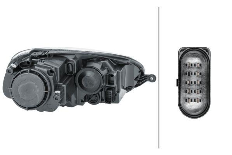 HELLA 1EG 247 007-411 Heckscheinwerfer links Halogen VW