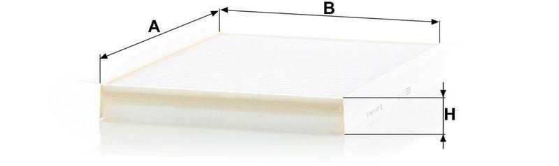 MANN-FILTER CU 3780 Innenraumluftfilter f&uuml;r Mercedes-Benz
