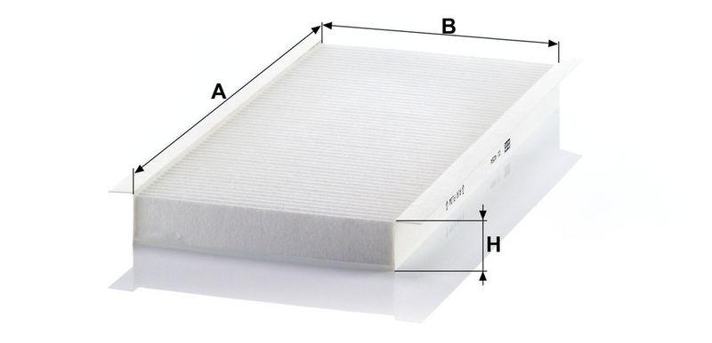 MANN-FILTER CU 4054 Innenraumluftfilter f&uuml;r Mercedes-Benz