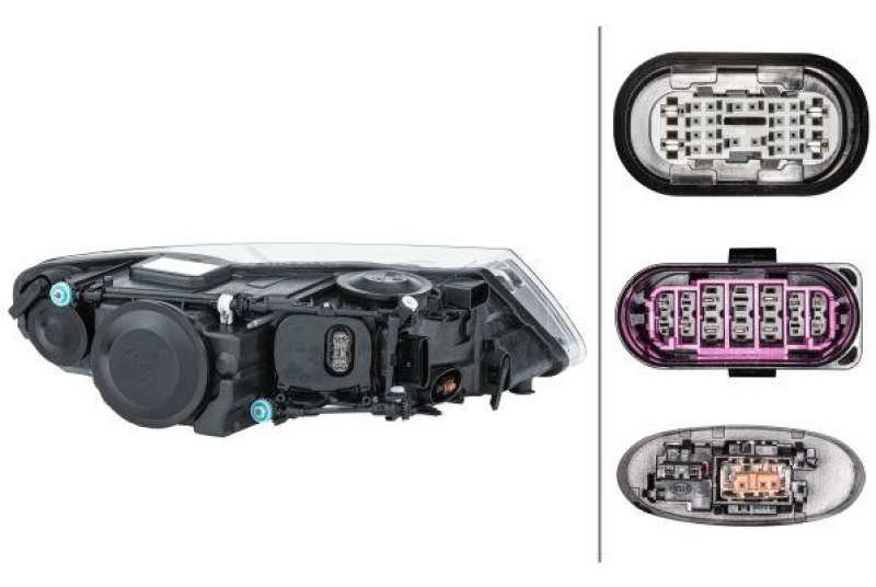 HELLA 1ZS 009 452-131 Heckscheinwerfer links Bi-Xenon VW