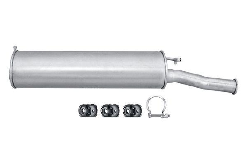 HELLA 8LD 366 027-371 Endschalldämpfer CITROEN