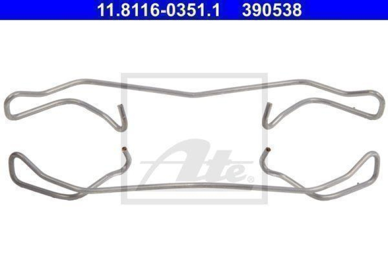 ATE 11.8116-0351.1 Gehäusehaltefeder für AUDI