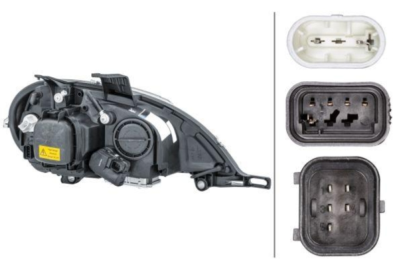 HELLA 1EL 223 151-191 Heckscheinwerfer links Bi-Xenon MB