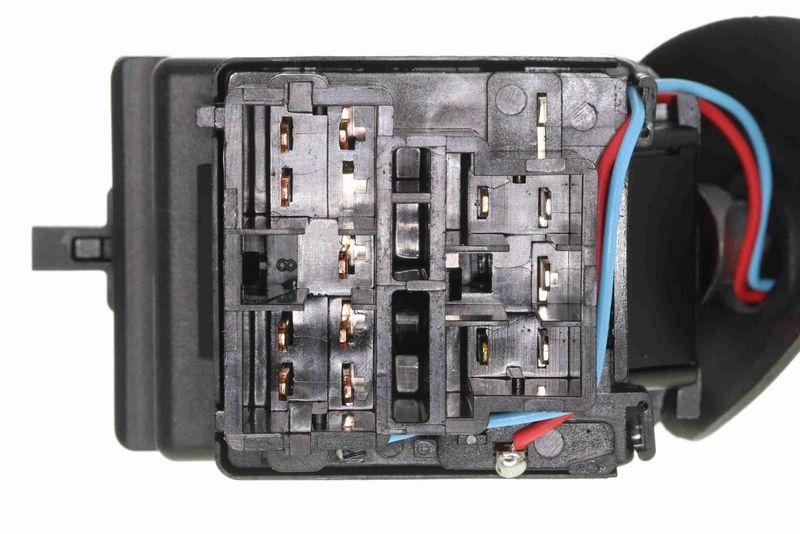 VEMO V22-80-0021 Lenkstockschalter schwarz, ohne Boardcomputerfunktion für CITROËN
