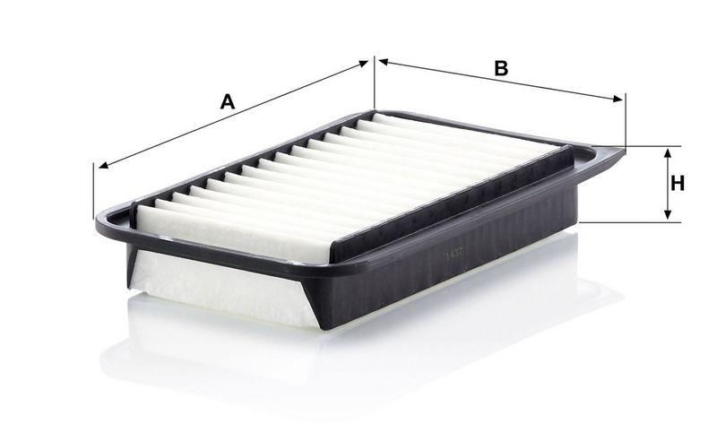MANN-FILTER C 26 006 Luftfilter f&uuml;r Opel