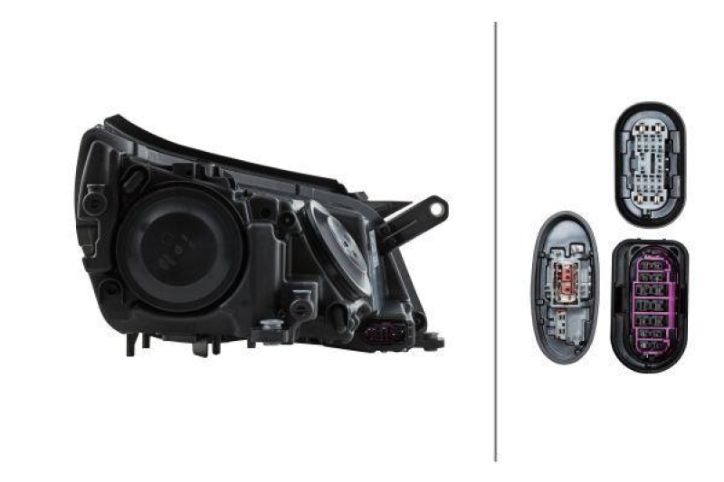 HELLA 1ZS 009 549-211 Heckscheinwerfer links Bi-Xenon VW