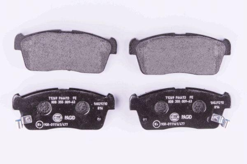 HELLA 8DB 355 009-631 Bremsbelagsatz, Scheibenbremsbelag f&uuml;r DAIHATSU/SUZUKI