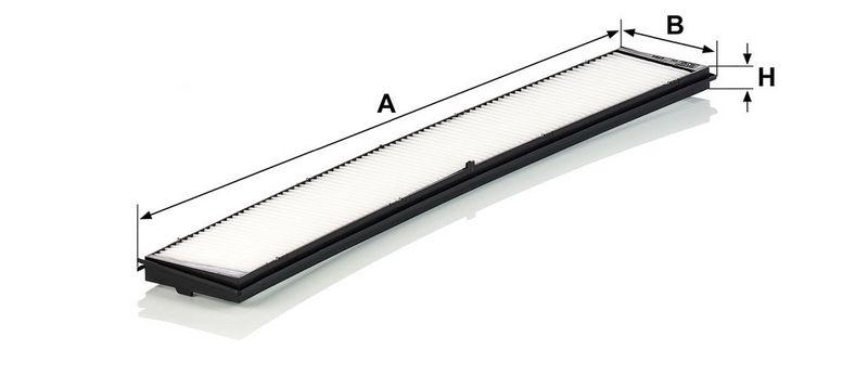 MANN-FILTER CU 6724 Innenraumluftfilter f&uuml;r BMW