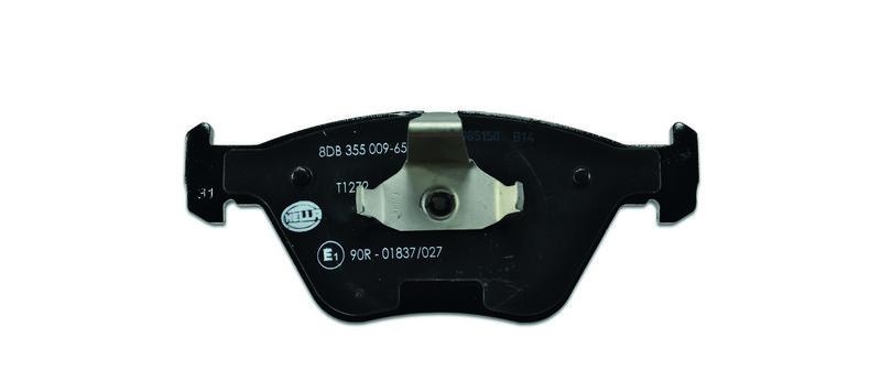 HELLA 8DB 355 009-651 Bremsbelagsatz, Scheibenbremsbelag f&uuml;r BMW
