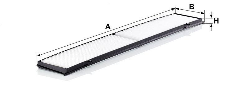 MANN-FILTER CU 8430 Innenraumluftfilter f&uuml;r BMW