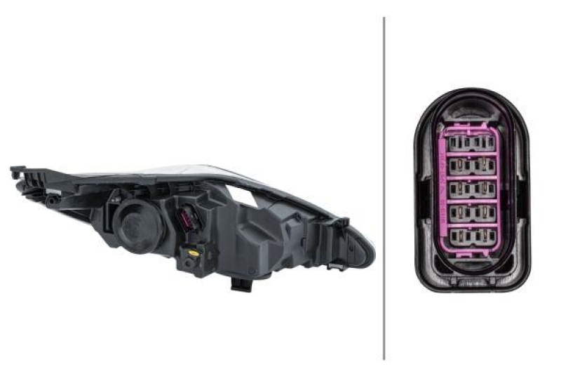 HELLA 1EL 247 045-351 Heckscheinwerfer links Halogen FORD