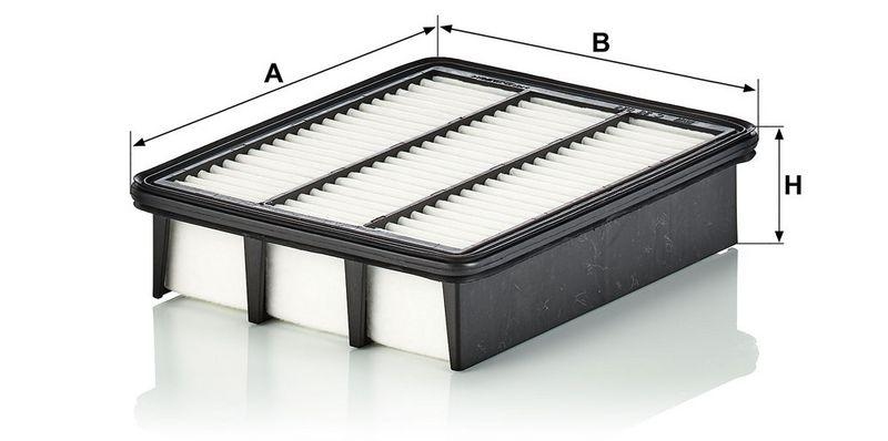 MANN-FILTER C 26 028 Luftfilter f&uuml;r Mazda