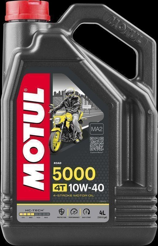 MOTUL 104056 Motoröl 5000 4T 10W-40 4 L