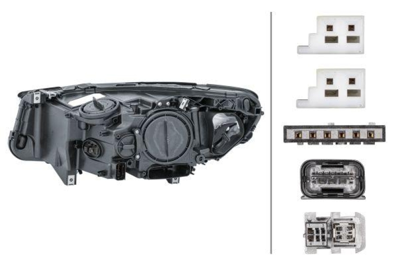 HELLA 1ZS 010 130-621 Heckscheinwerfer rechts Bi-Xenon BMW