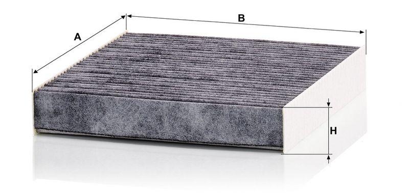 MANN-FILTER CUK 22 011 Innenraumluftfilter f&uuml;r Renault