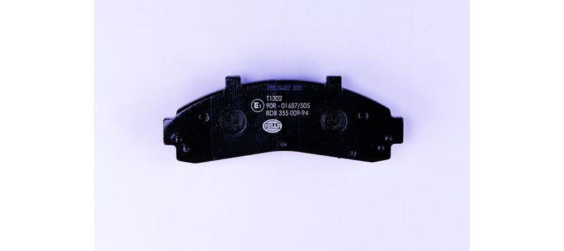 HELLA 8DB 355 009-941 Bremsbelagsatz, Scheibenbremsbelag f&uuml;r FORD USA/MAZDA