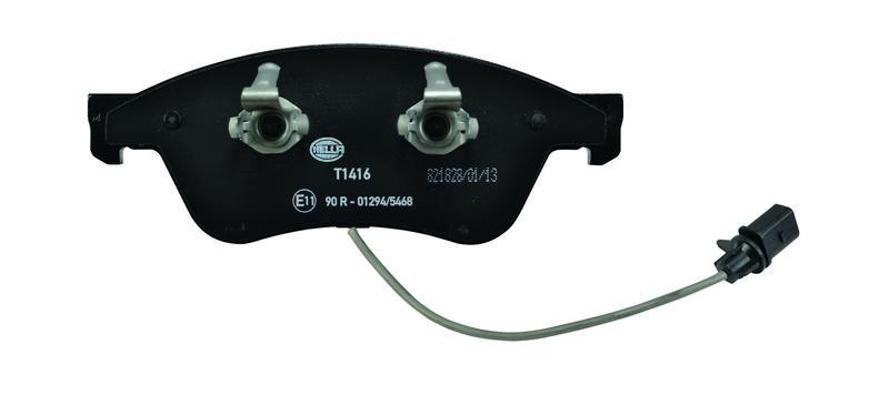 HELLA 8DB 355 011-021 Bremsbelagsatz, Scheibenbremsbelag f&uuml;r AUDI