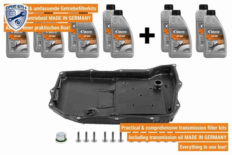 VAICO V10-5541-xxL Teilesatz, Automatikgetriebe-&Ouml;lwechsel 8-Gang (0D5, 8Hp65A) f&uuml;r VW