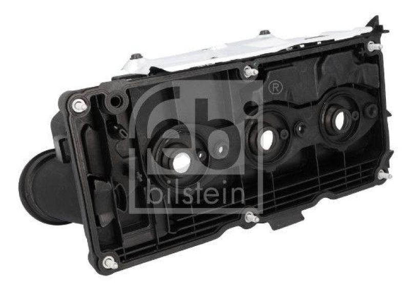 FEBI BILSTEIN 186113 Ventildeckel mit Entl&uuml;ftungsventil und Dichtung f&uuml;r VW-Audi