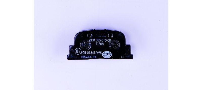 HELLA 8DB 355 010-001 Bremsbelagsatz, Scheibenbremsbelag f&uuml;r TOYOTA