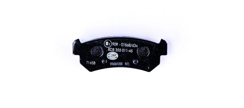 HELLA 8DB 355 011-451 Bremsbelagsatz, Scheibenbremsbelag f&uuml;r DAEWOO/CHEVROLET