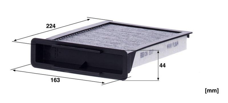 MANN-FILTER CUK 2317 Innenraumluftfilter f&uuml;r Toyota