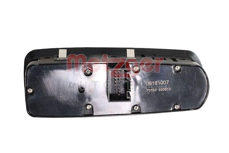 METZGER 09161007 Schalter, Fensterheber f&uuml;r PORSCHE