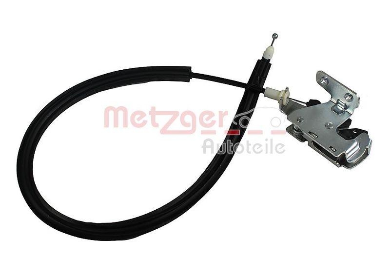 METZGER 2310890 Heckt&uuml;rschloss f&uuml;r FIAT/PSA links UNTEN MIT SEILZUG