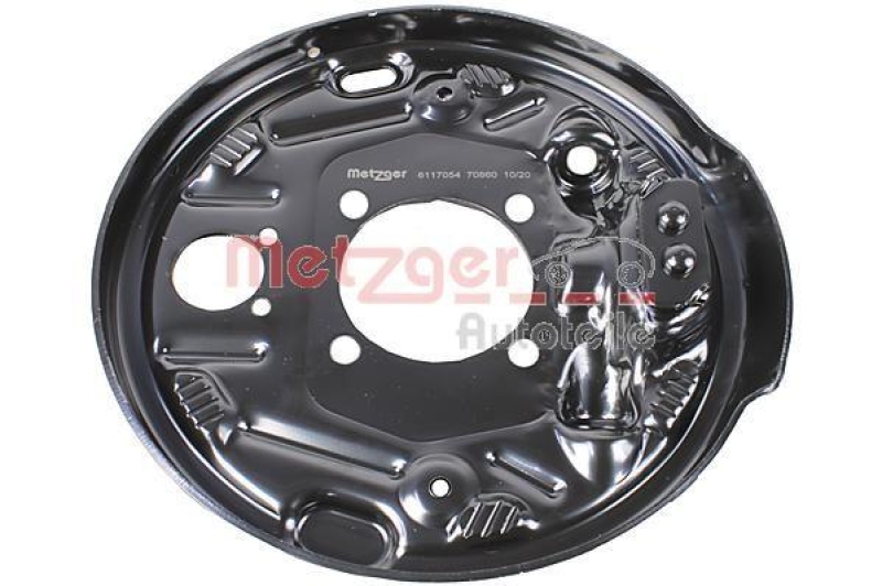 METZGER 6117054 Bremstr&auml;gerplatte f&uuml;r SMART HA rechts