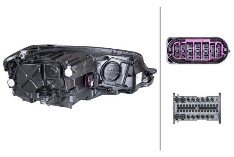HELLA 1EX 013 924-691 Heckscheinwerfer links LED VW
