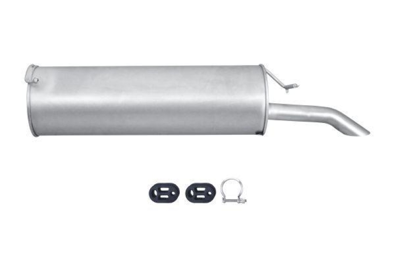 HELLA 8LD 366 027-671 Endschalldämpfer CITROEN