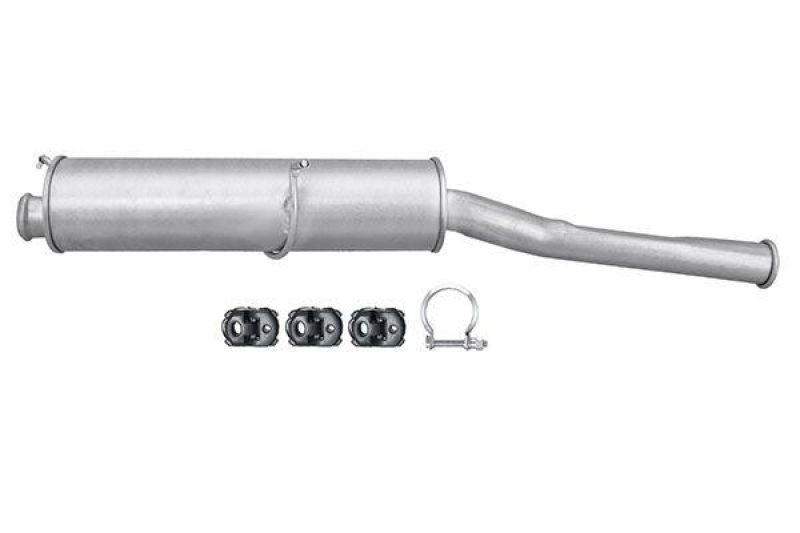 HELLA 8LD 366 027-701 Endschalldämpfer CITROEN