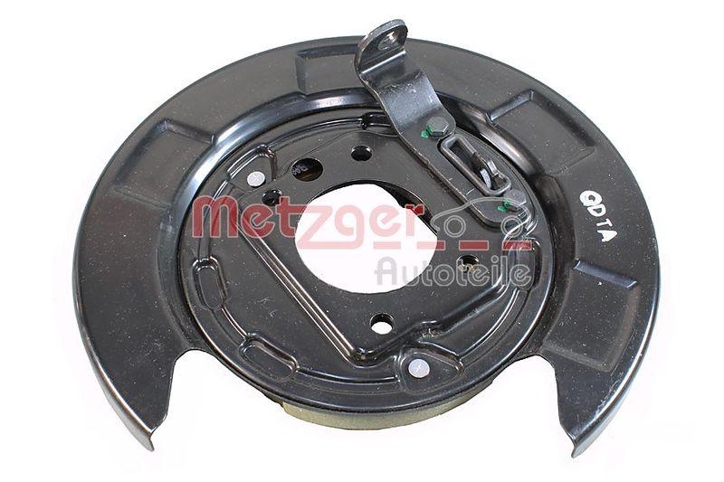 METZGER 6117079 Bremstr&auml;gerplatte, Mit Bremsbacken f&uuml;r SSANGYONG HA links