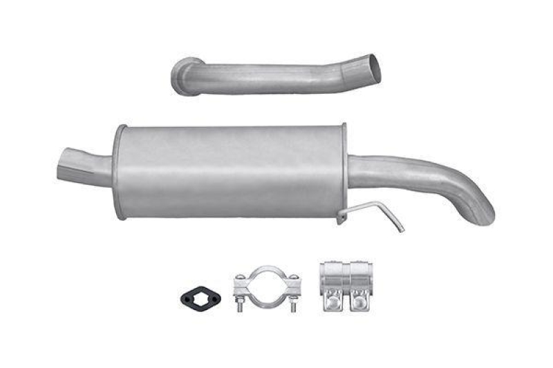 HELLA 8LD 366 027-731 Endschalld&auml;mpfer CITROEN