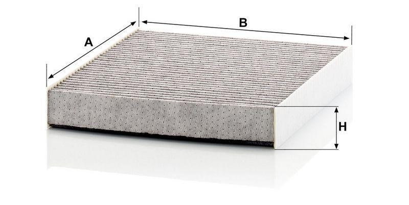 MANN-FILTER CUK 2442 Innenraumluftfilter f&uuml;r Opel