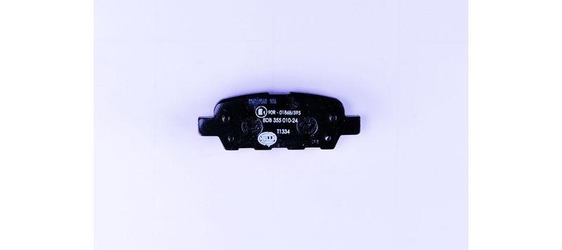 HELLA 8DB 355 010-241 Bremsbelagsatz, Scheibenbremsbelag f&uuml;r NISSAN/RENAULT