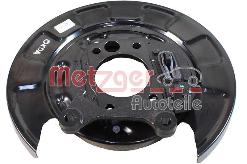 METZGER 6117083 Bremstr&auml;gerplatte, Mit Bremsbacken f&uuml;r HYUNDAI/KIA HA links