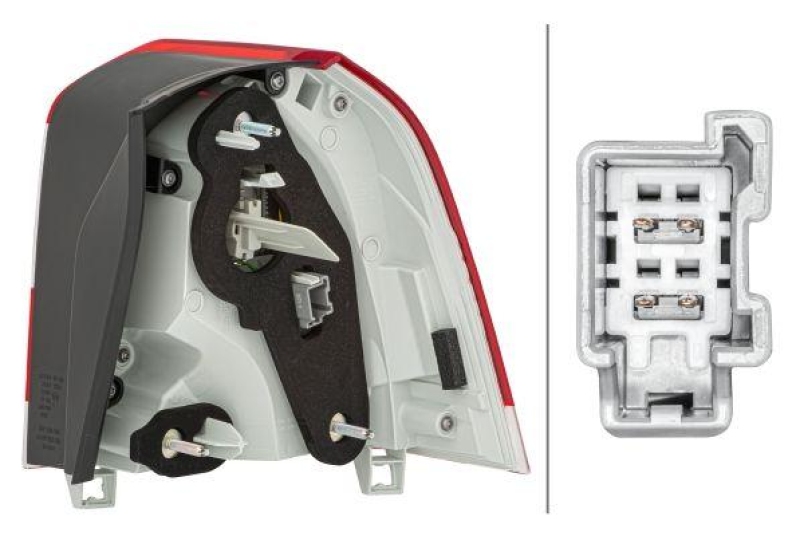 HELLA 2VA 011 527-031 Heckleuchte links Hybrid VOLVO