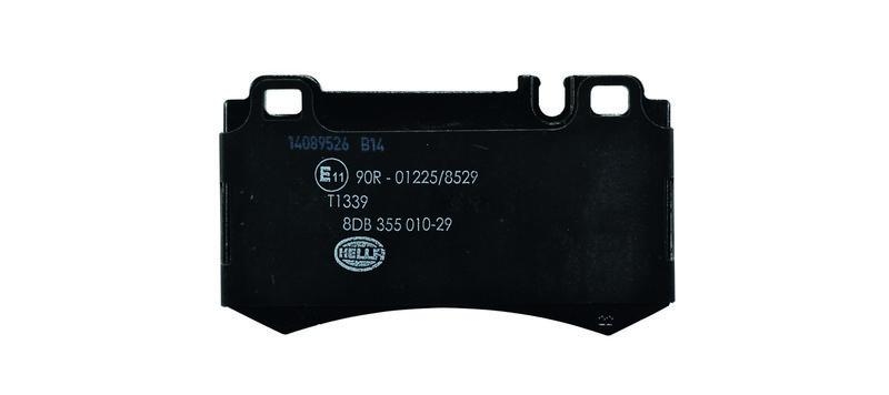 HELLA 8DB 355 010-291 Bremsbelagsatz, Scheibenbremsbelag f&uuml;r MB