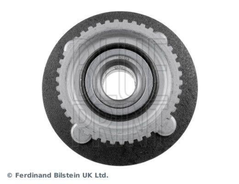 BLUE PRINT ADN18376 Radlagersatz mit Radnabe, ABS-Impulsring und Achsmutter f&uuml;r NISSAN