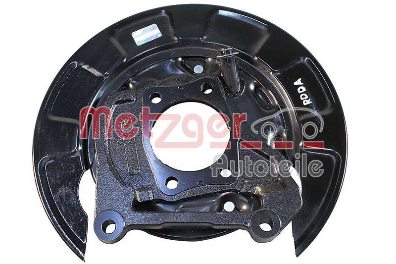 METZGER 6117091 Bremstr&auml;gerplatte, Mit Bremsbacken f&uuml;r HYUNDAI HA links