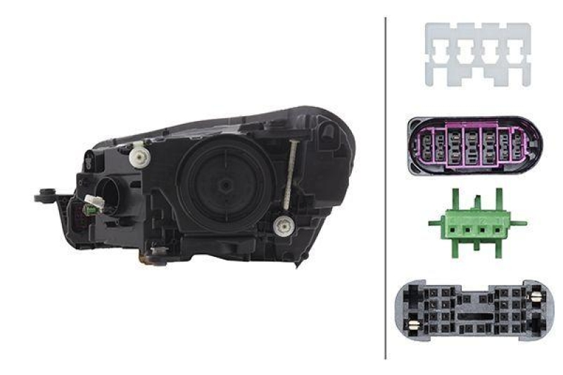 HELLA 1ZS 011 939-461 Heckscheinwerfer rechts Bi-Xenon SKODA