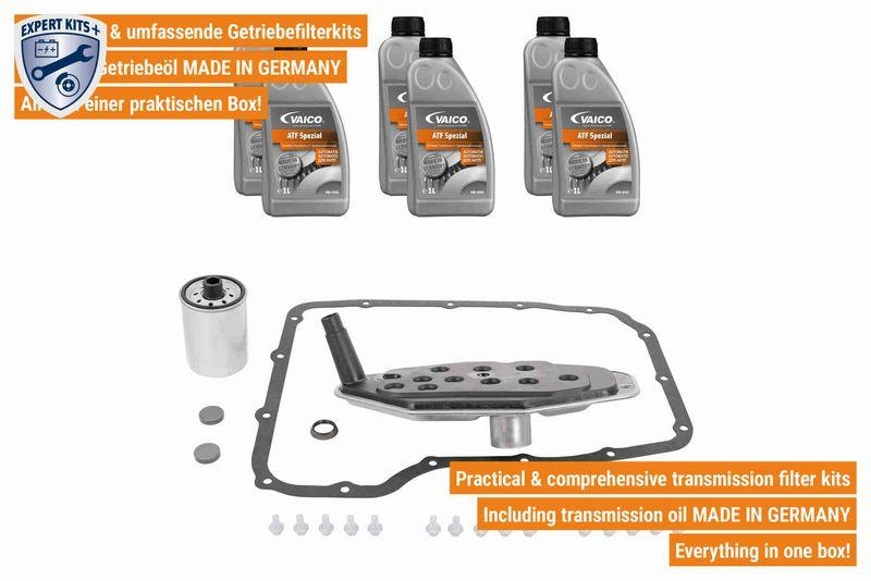 VAICO V33-0525 Teilesatz, Automatikgetriebe-Ölwechsel 5-Gang (45Rfe, 55Rfe) für CHRYSLER