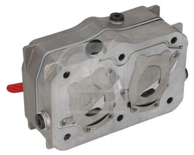 FEBI BILSTEIN 100980 Zylinderkopf für Luftpresser, mit Ventilplatte für DAF