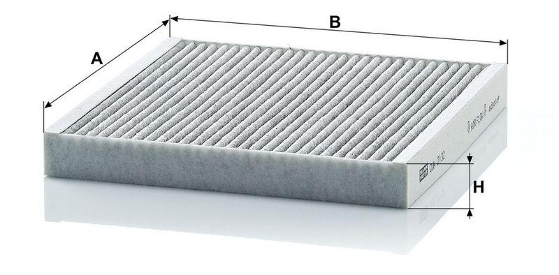 MANN-FILTER CUK 2132 Innenraumluftfilter f&uuml;r Mercedes-Benz