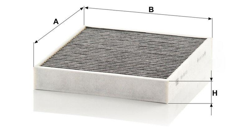MANN-FILTER CUK 26 010 Innenraumluftfilter f&uuml;r VW