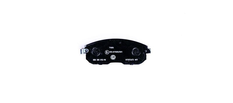 HELLA 8DB 355 012-901 Bremsbelagsatz, Scheibenbremsbelag f&uuml;r SUZUKI/FIAT/NISSAN