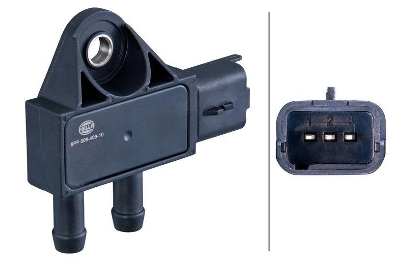 HELLA 6PP 009 409-101 Sensor, Abgasdruck f&uuml;r P.S.A/FIAT/LANCIA