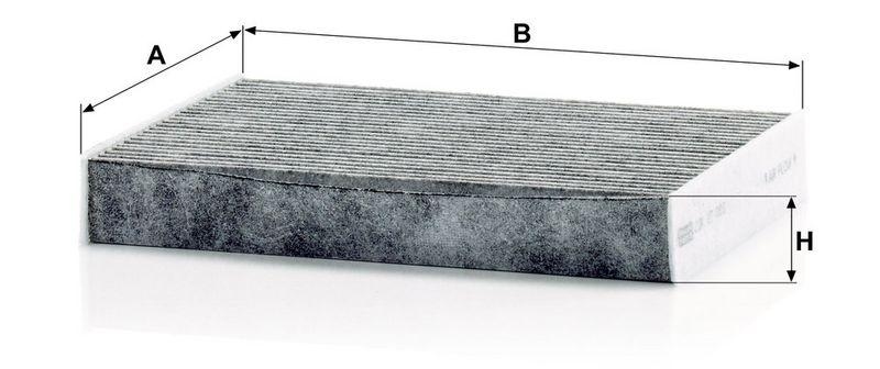 MANN-FILTER CUK 27 009 Innenraumluftfilter f&uuml;r Renault