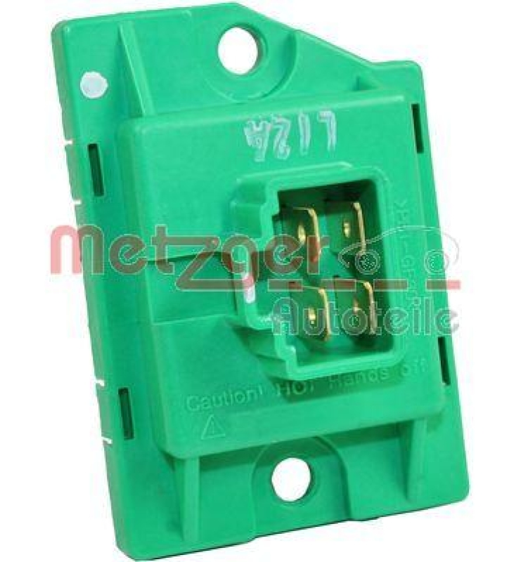 METZGER 0917219 Regler, Innenraumgebläse für HYUNDAI